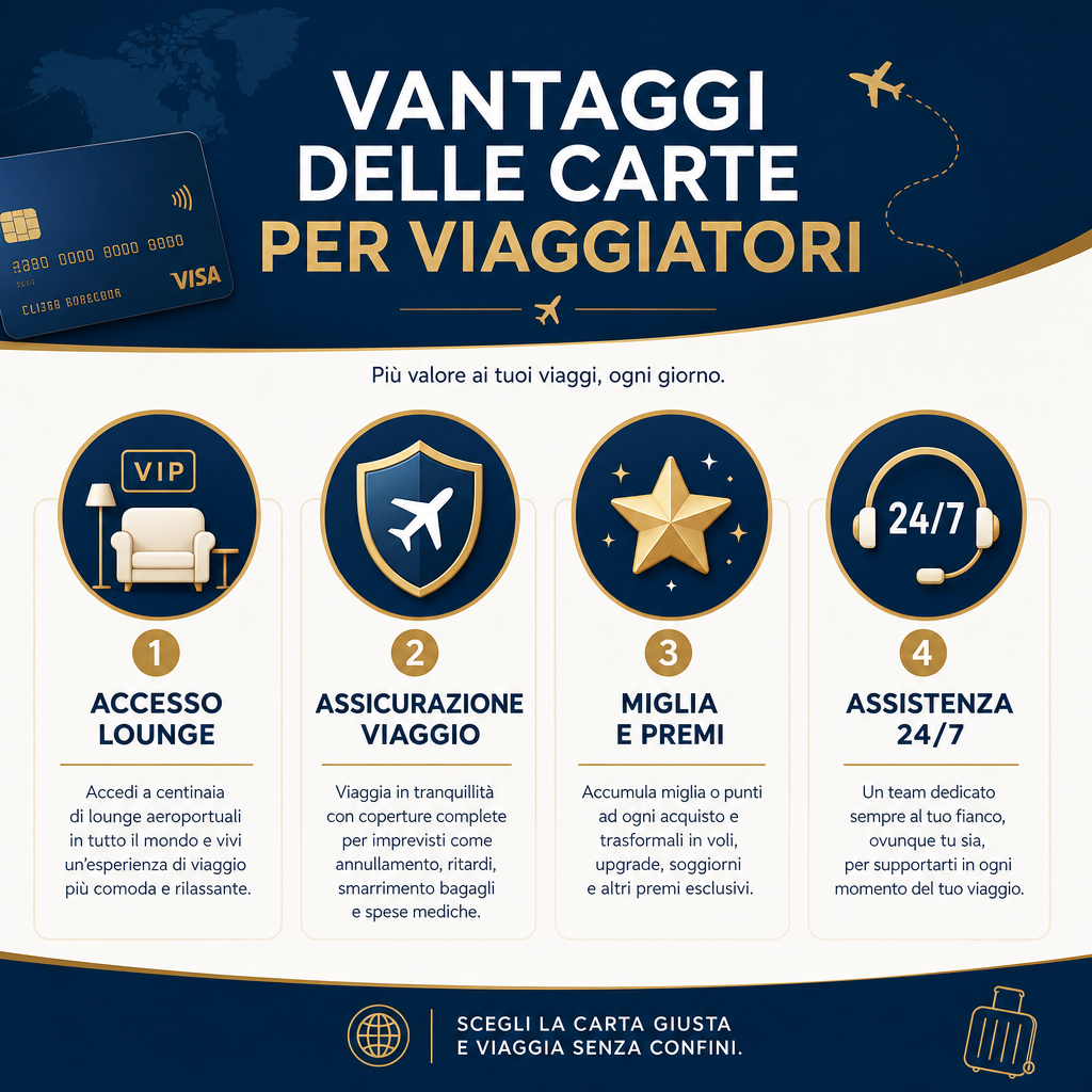 Guida carte di credito per viaggiatori Italia 2026
