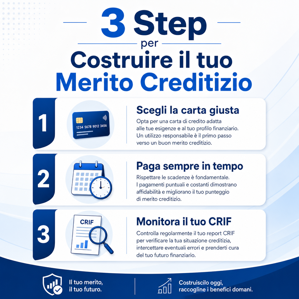 Guida carte di credito per giovani Italia 2026